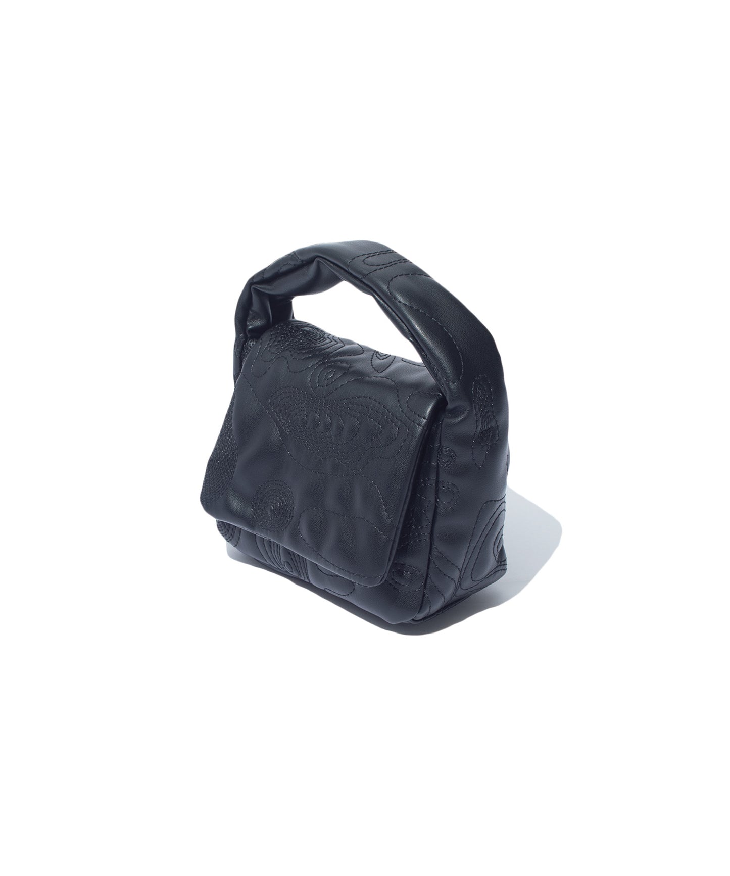 TECH LEATHER CONTOUR MINI POUCH