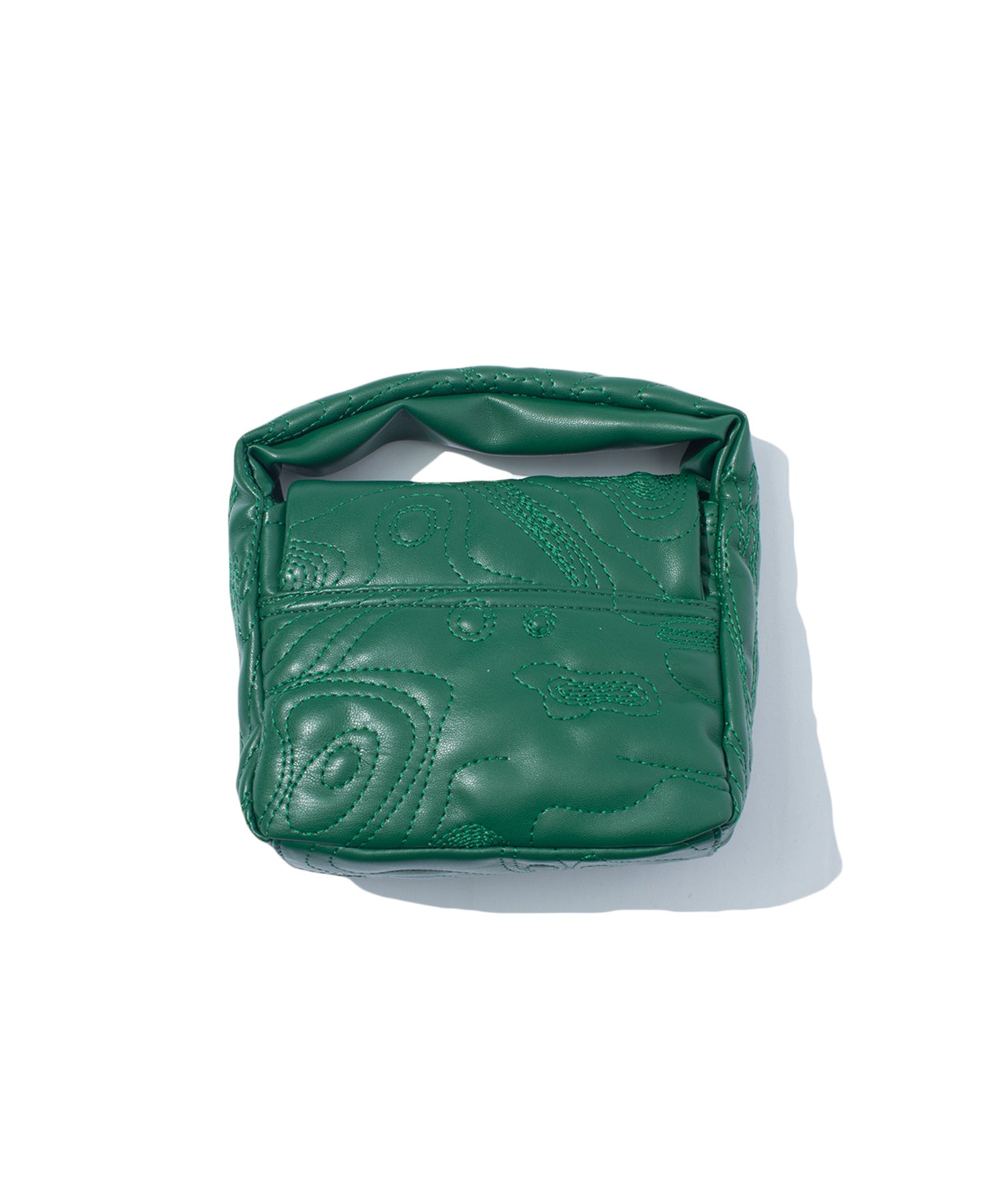 TECH LEATHER CONTOUR MINI POUCH