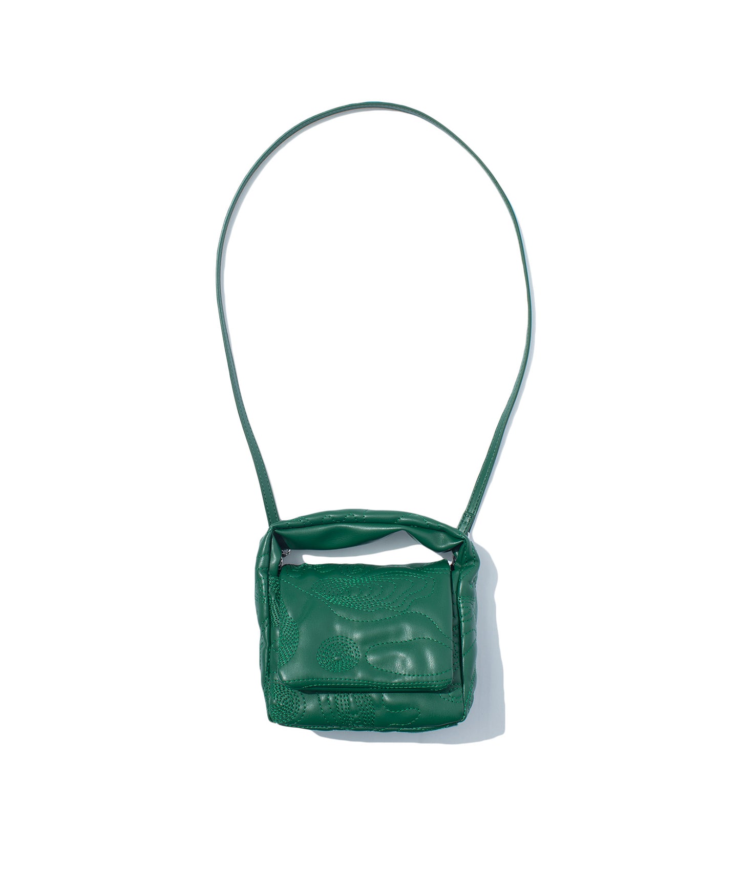 TECH LEATHER CONTOUR MINI POUCH