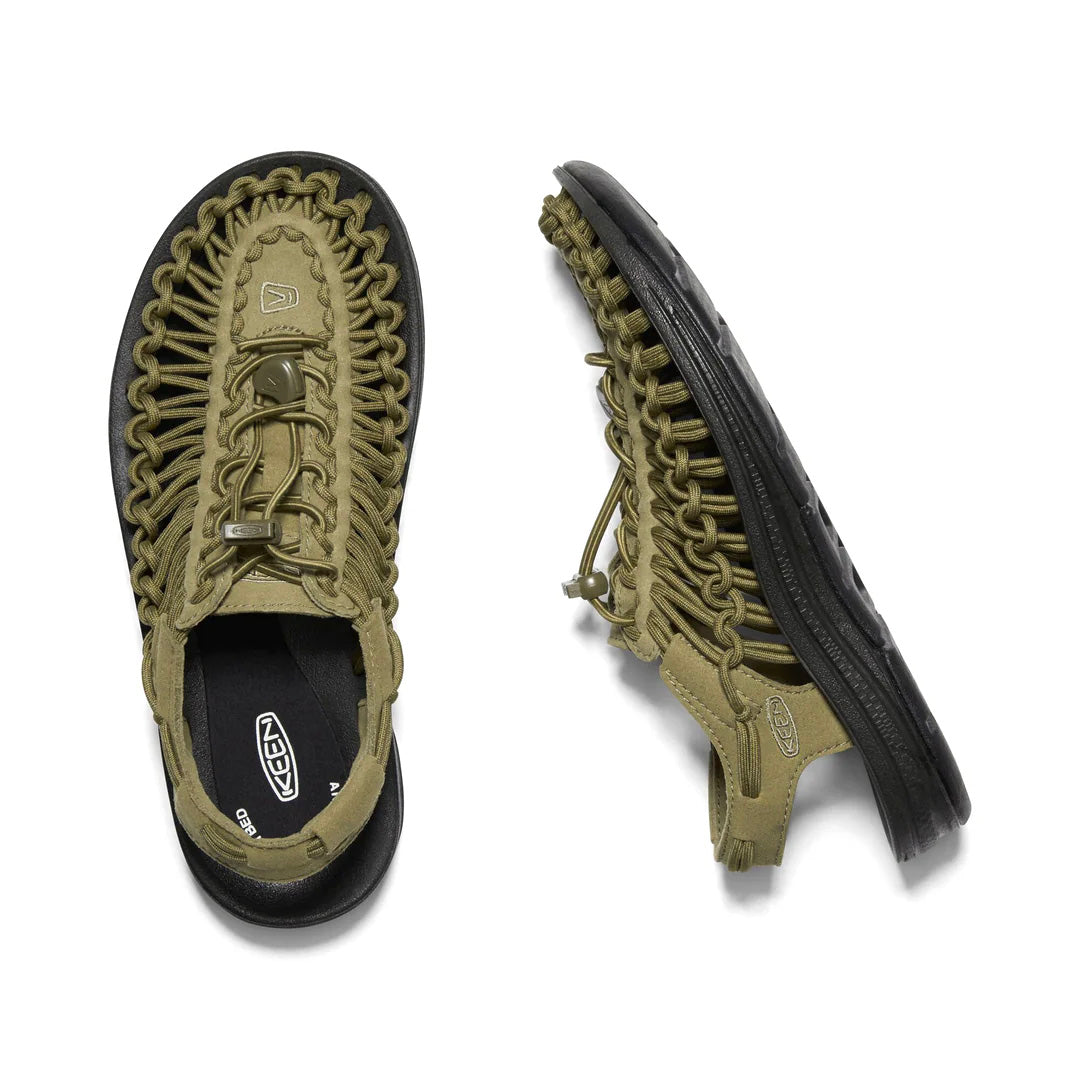 KEEN UNEEK Men's - Dark Olive/Black