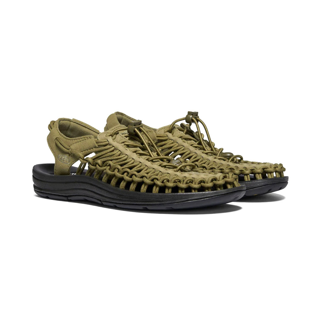 KEEN UNEEK Men's - Dark Olive/Black