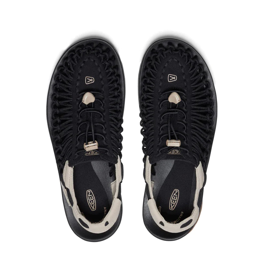 KEEN UNEEK Men's - Black/Plaza Taupe