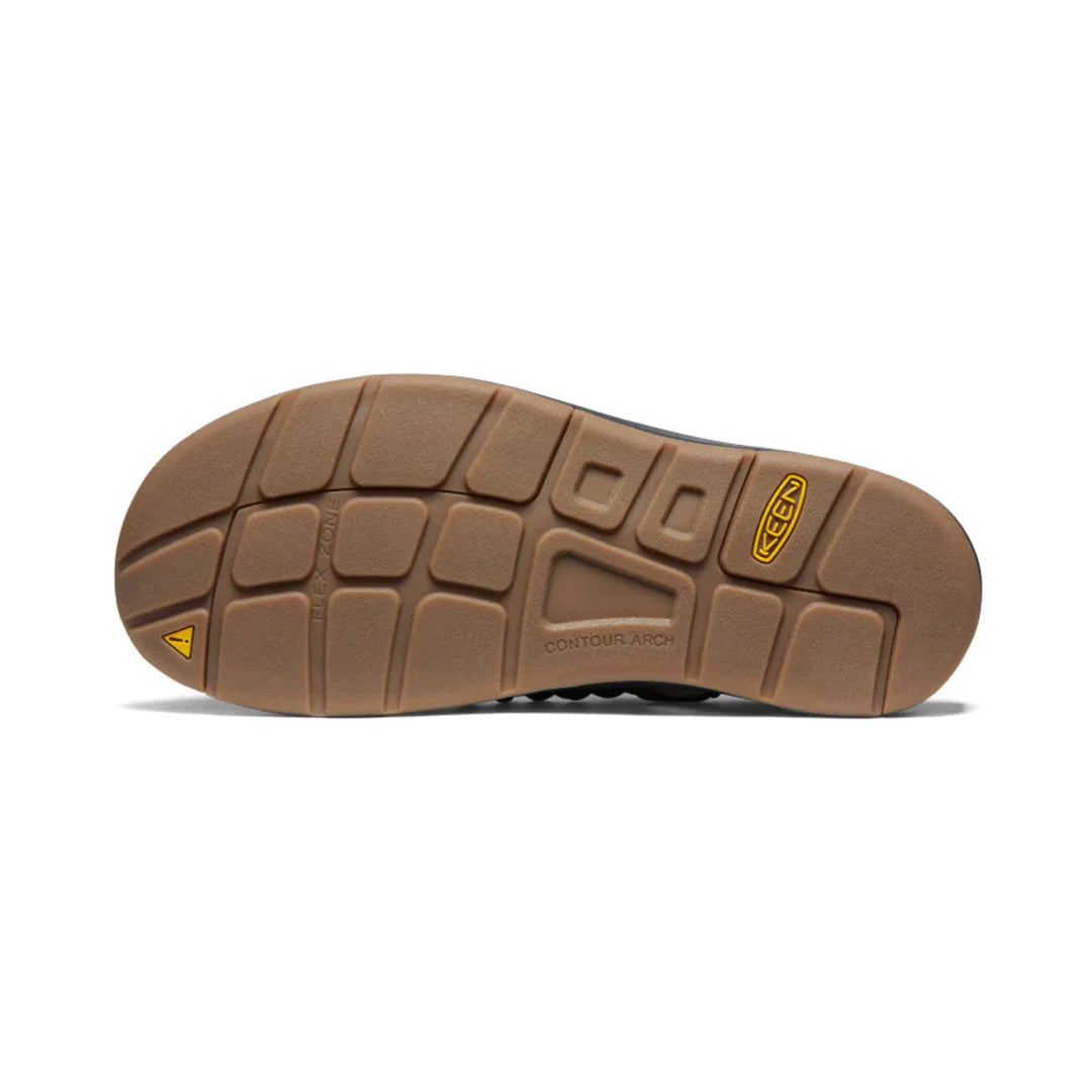 KEEN UNEEK Men's - Black/Plaza Taupe