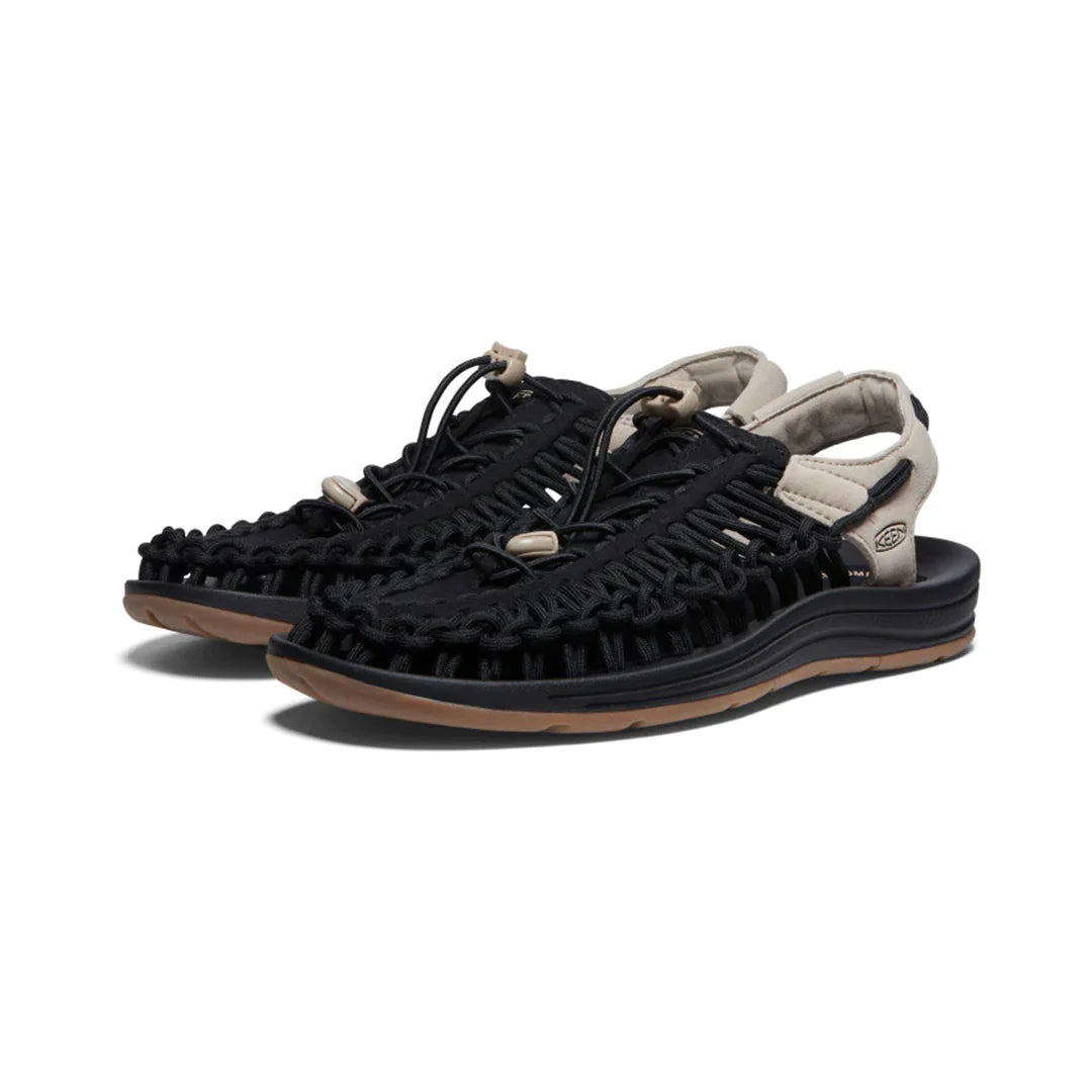 KEEN UNEEK Men's - Black/Plaza Taupe