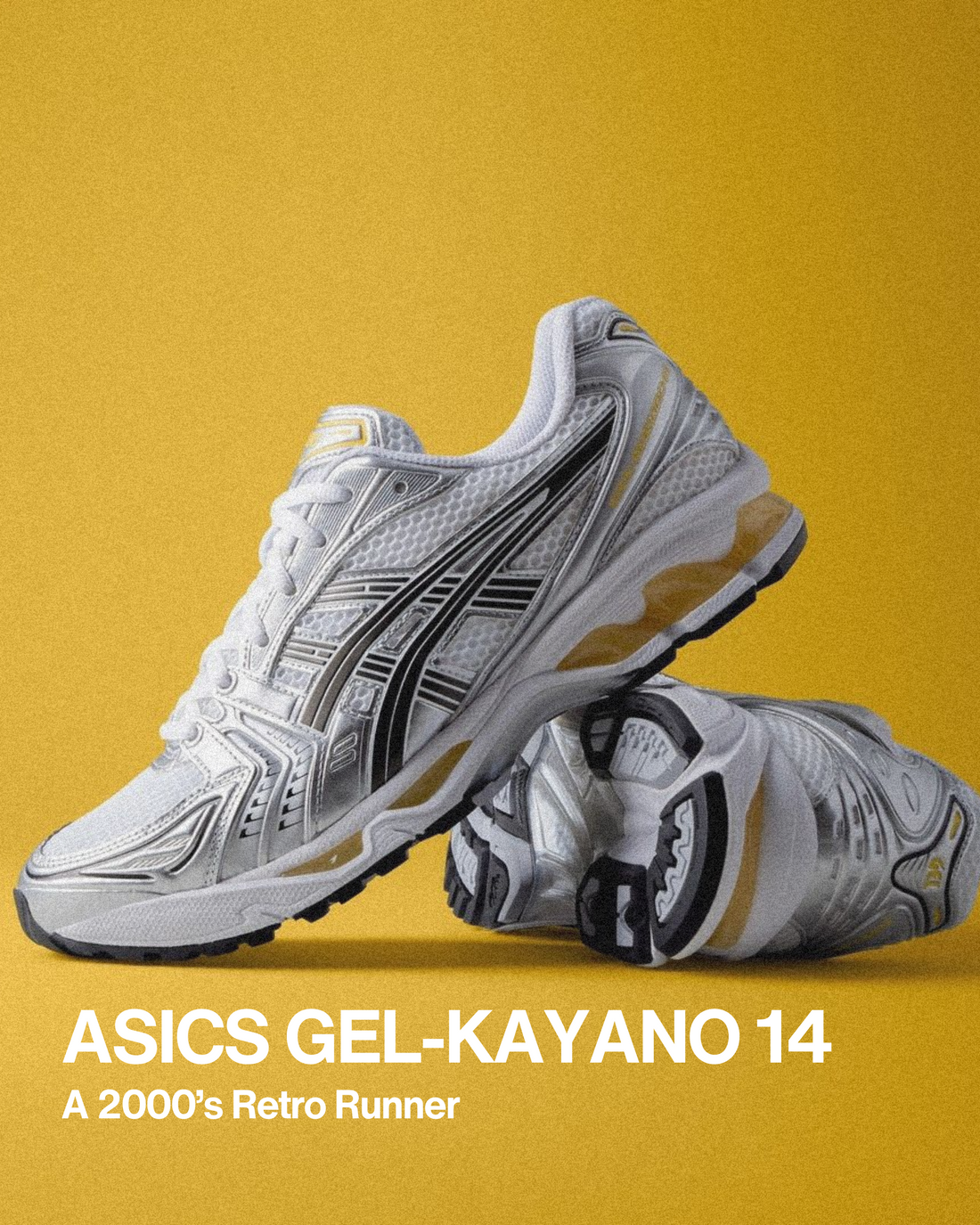 The Gel Kayano 14, a 2000’s Retro Runner pulled from Asics archives…