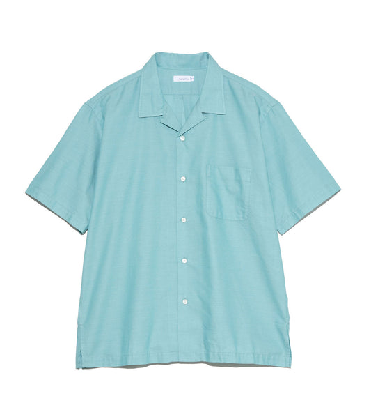Open Collar Panama S/S Shirt
