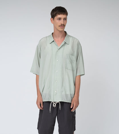 Open Collar S/S Shirt