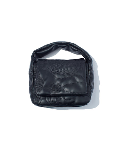 TECH LEATHER CONTOUR MINI POUCH