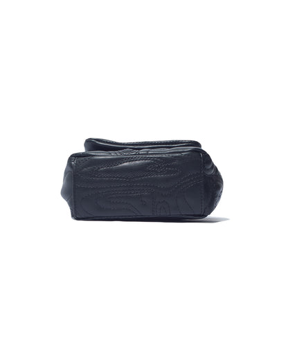 TECH LEATHER CONTOUR MINI POUCH