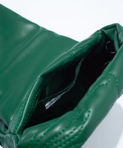 TECH LEATHER CONTOUR MINI POUCH