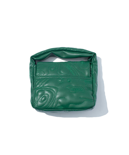 TECH LEATHER CONTOUR MINI POUCH