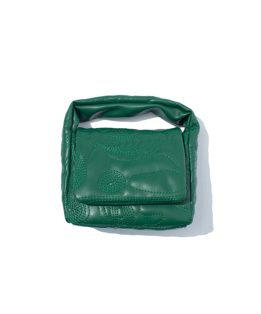 TECH LEATHER CONTOUR MINI POUCH