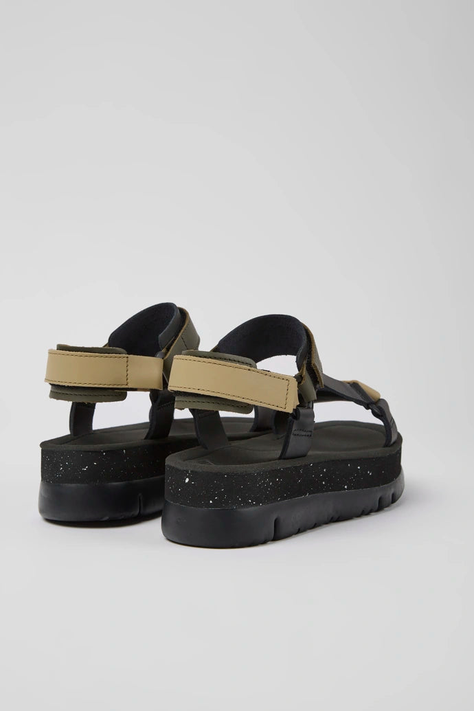 Oruga Up Leather Women's Sandals - Multicoloured