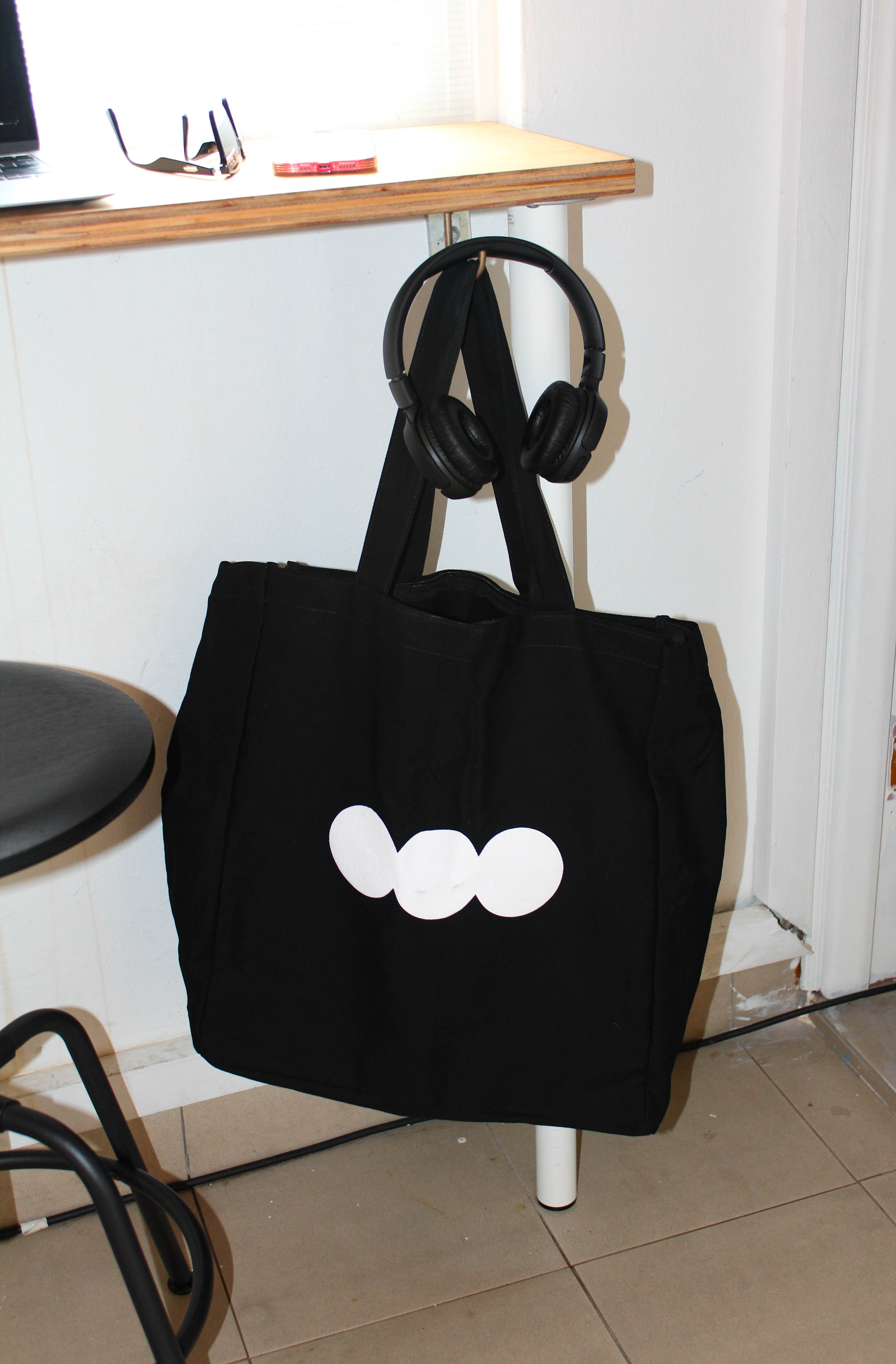 Spin-off Tote XL - Canvas Black
